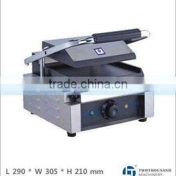 Contact Grill - CE, Electric, One Head, All Flat, 1.8 Kw, TT-WE173A