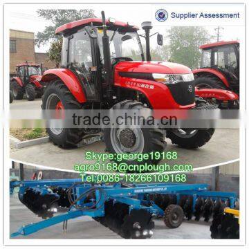 Farming Tractor With Implements