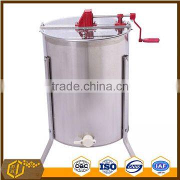 Durable 4 frames stainless steel honey extractor