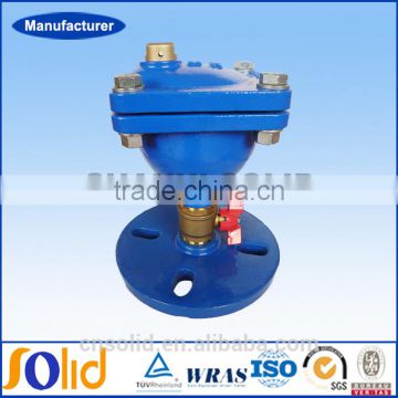 Single orifice ductile iron air release valve