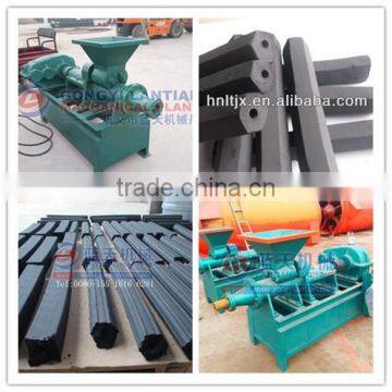 High quality low consum charcoal rod briquette making machineption charcoal rod extruding machine