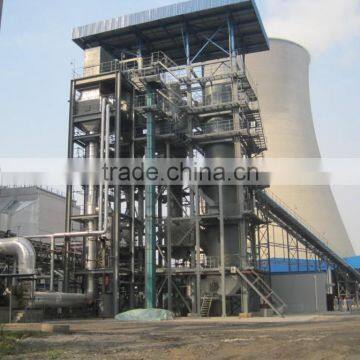 Big Biomass Gasification Power Plant Wood Chips Fluidized Bed Gasifier With Generator Rice Husk Gasification Plant photo-2