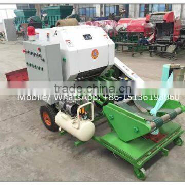 Factory Supply Automatic Mini Round Grass Hay Baler Machine for Sale photo-5