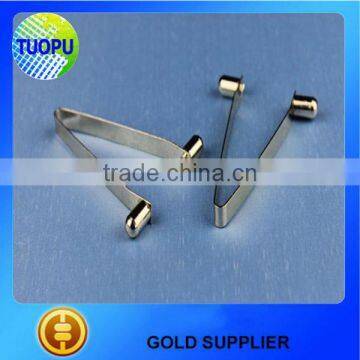 cheap metal V shape spring clip ,metal spring clip for industry