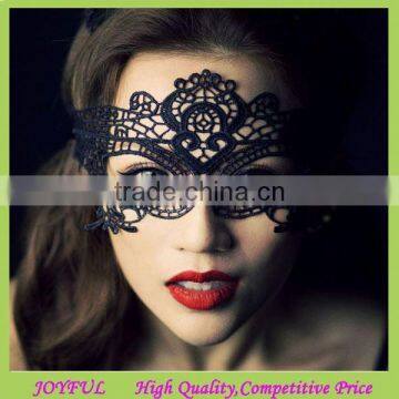 New design party sexy black lace face mask