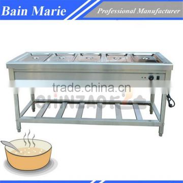 Stand Electric Countertop Bain Marie With 5 GN Pans