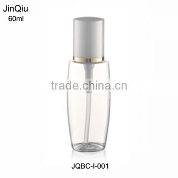 Skin care cream use 60ml plastic pet cream bottle