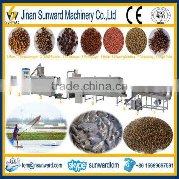 Jinan Factory Supply Fish Feed Pellet Produce Machinery