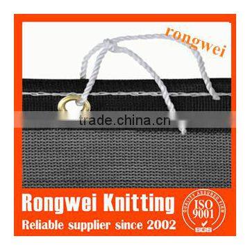 HDPE tennis court privacy fence screen with copper or alumiinium grommets outdoor plastic enclosure net with UV