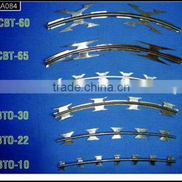 Cheap Stainless Steel Razor Wire Dipping Tape