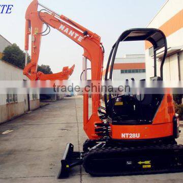 zero-tail cheap Chinese mini crawler excavator