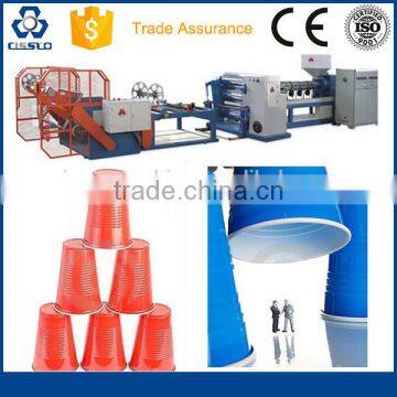 Plastic cup full automatic machinery