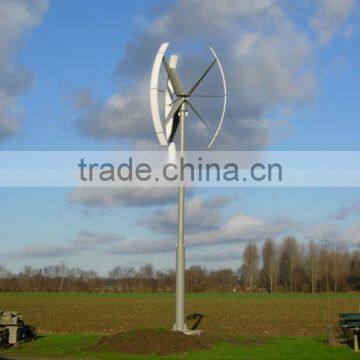 vertical wind turbine 3kw with maglevitation structure