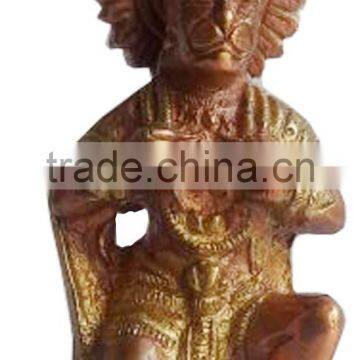 brass hanuman statue