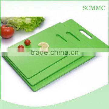 DIfferent Sizes Colorful Nonslip Plastic Chopping Cutting Board