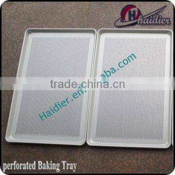 Non-stick aluminum alloy bread baking trays, perforated baking trays, baking trays