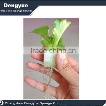 Polyurethane High Densuty natural rooting sponge for aquaponics growing seedling planting sponge