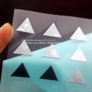 Cheap Custom Chrome Round Adhesive Decoration Stickers photo-5