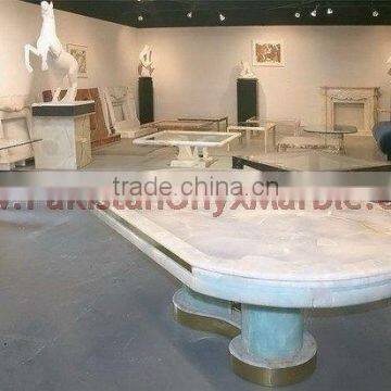 Elegant white Onyx table