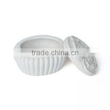 Beautiful White Resin Jewelry Box photo-6