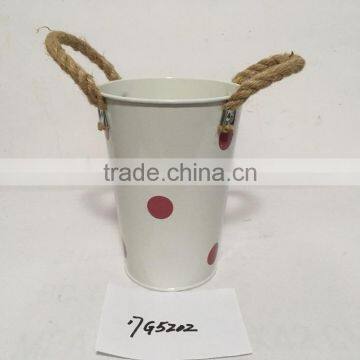 Wholesale Bulk Home Garden Decorative Indoor Rope Hanging Rectangular Flowerpot Planters photo-5