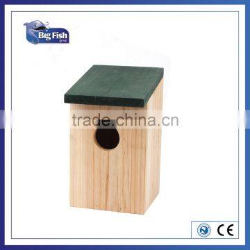 FSC WOODEN NESTING NEST BOX BIRD HOUSE SMALL BIRDS BLUE TIT ROBIN SPARROW