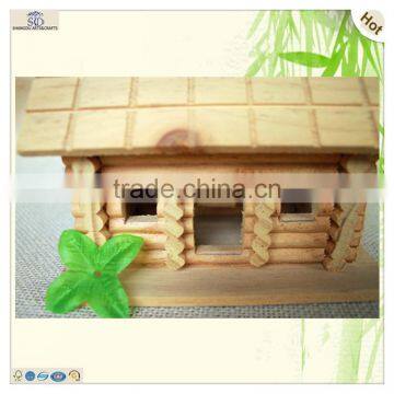 Art Minds Desk Top Decoration Model Wooden Bird House photo-2