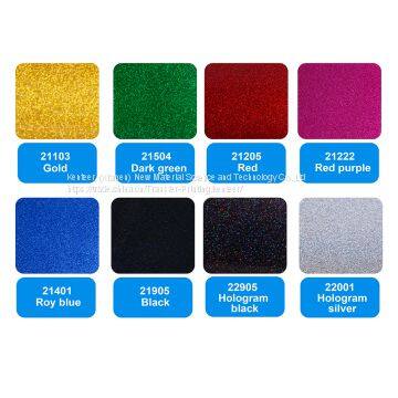 Kenteer Heat Transfer Vinyl Glitter for Clothing 0.5*25m One Roll photo-2