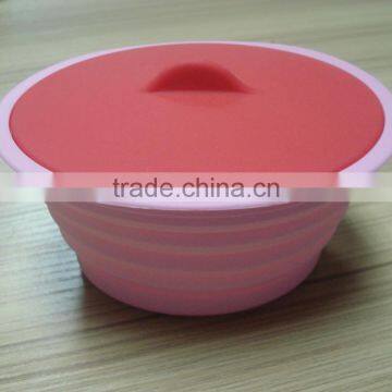 Silicone Collapsible Pet Bowl Outdoor Feeding Food Drink Bowl photo-2