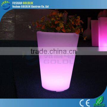 Rechargeable Illuminated LED Flower Pots/Colorful Flashing Planter photo-3