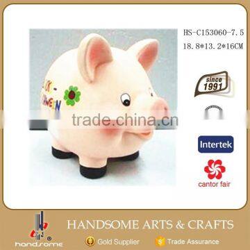 Small Kids Gift Cheap Ceramic Piggy Coin Saving Boxes Money Bank photo-2