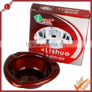 Cheap Beautiful and Durable Ceramic Cheap Ashtray Made in China photo-2