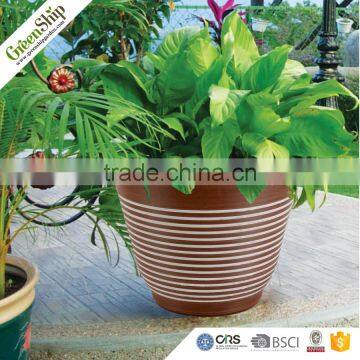 Garden Decoration Plastic Flower Pot/cheap Plastic Planters Wholesale photo-6