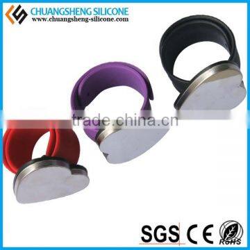 Personalized Silicone Bracelets Simple Design Fashion Jewelry photo-2