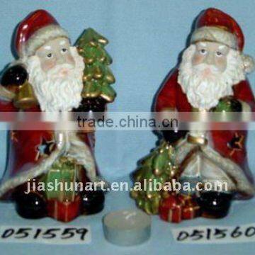 Ceramic Santa