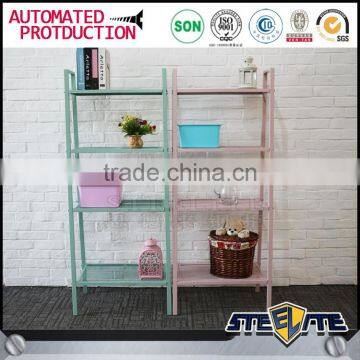 Pink Color Metal Display Racks Flower Comic Book Display Rack photo-3