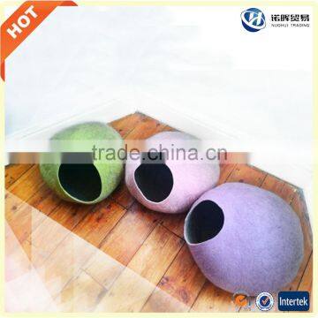 2017 new goods best wool felt dog cat house for indoor outdoor