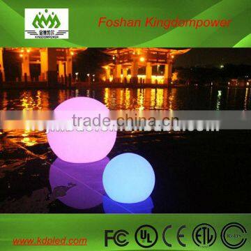 Diameter 50cm plastic led waterproof landscape ball