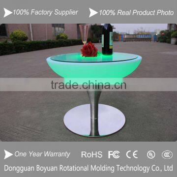 LED Lounge coffee table, Multi Color Change party LED Cocktail Table