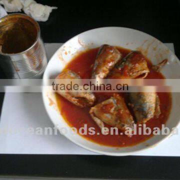 canned mackerel in tomato sauce