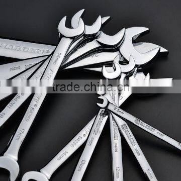 8 Pcs Double Open -end Spanner Set Labor Saving Wrench Combination Ratchet Spanner