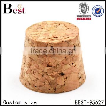 custom size wooden cork cup coasters wholesale small glass bottle wooden cork stopper