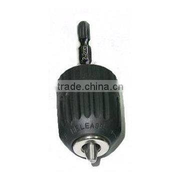Keyless Drill Chuck With 1/4 " (6.35mm) Hex Quick Shank (1/4" , 3/8" , 1/2") photo-2