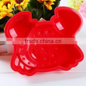 New Design Crab Shape Silicone Cake Baking Pan Mold, Baking Supplies for Cake Decoration,baking Mold