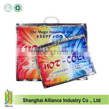 Promotional Market Custom Plastic Insulated Aluminum Film Cooler Bag Thermal Bag photo-2