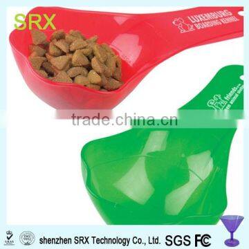 customized Plastic Pet Food Scoop,animal plastic food scoop for wholesale, wholesale custom pet plastic scoop made in china