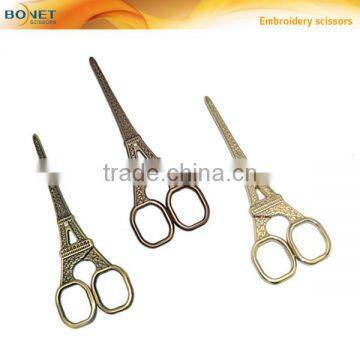 Elegant Vintage/retro/antique Copper Plating Gift/present Embroidery Scissors photo-2