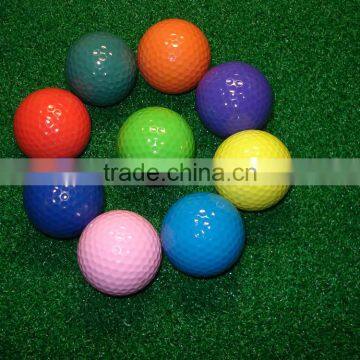 two piece golf driving range ball