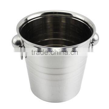 Wholesale Champagne Beer Ice Bucket Custom Bulk Stainless Steel Metal Ice Bucket photo-4