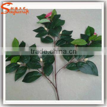 Factory Wholesale Artificial Big Green Leaves for Decoration photo-5